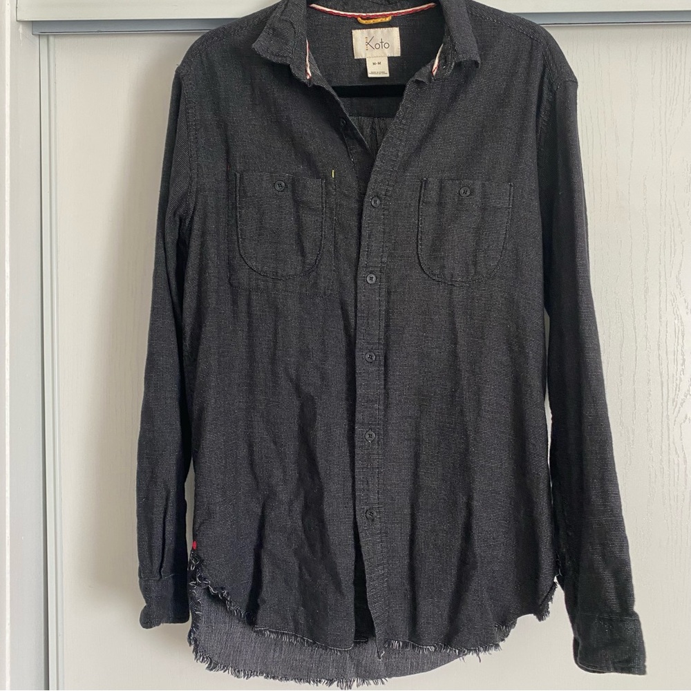 Urban Outfitters KOTO Button Down Cotton Shirt